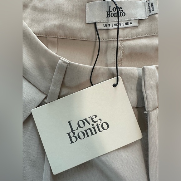 Love, Bonito Cream Wide-Leg Trousers size‎ 4 - Picture 4 of 10